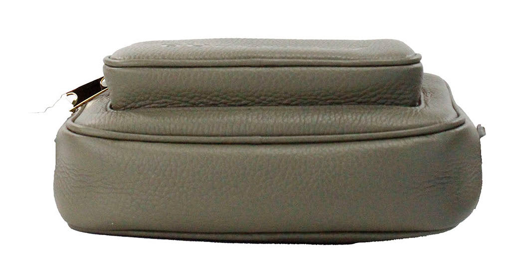 Burberry Small Branded Dark Fern Green Grainy Leather Camera Crossbody Bag $2245.00 Burberry Luzworld