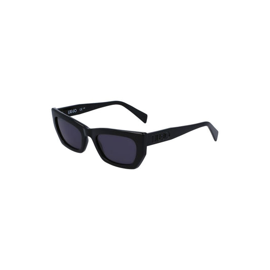 Liu Jo Black BIO INJECTED Sunglasses $228.00 Liu Jo Luzworld