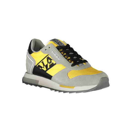 Napapijri Gray Polyester Sneaker $251.00 Napapijri Luzworld