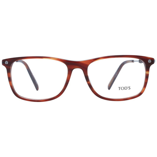 Tod's Brown Men Glasses Frame $652.00 Tod's Luzworld