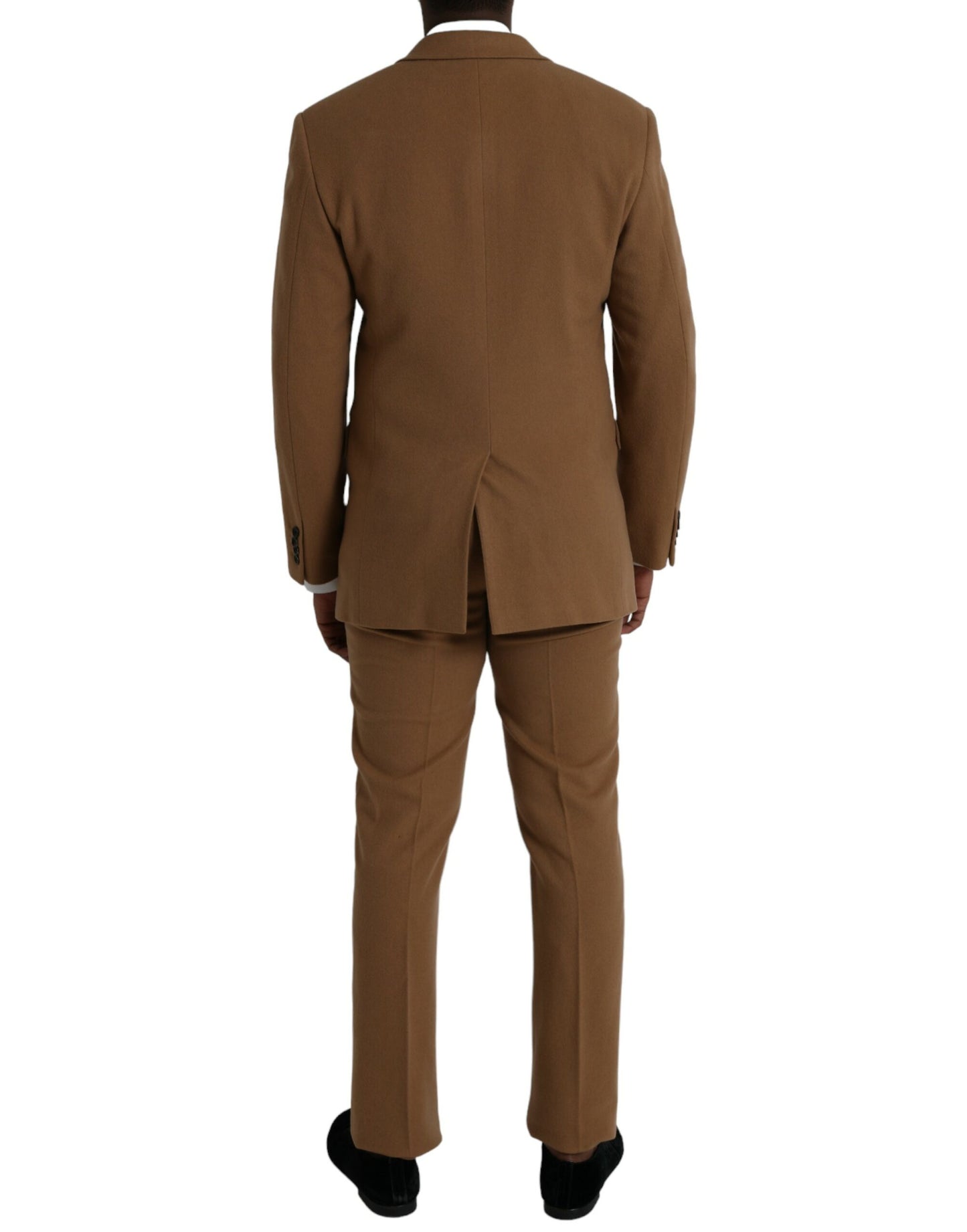 Prada Brown Cashmere 2 Piece Single Breasted Suit $16167.00 Prada Luzworld
