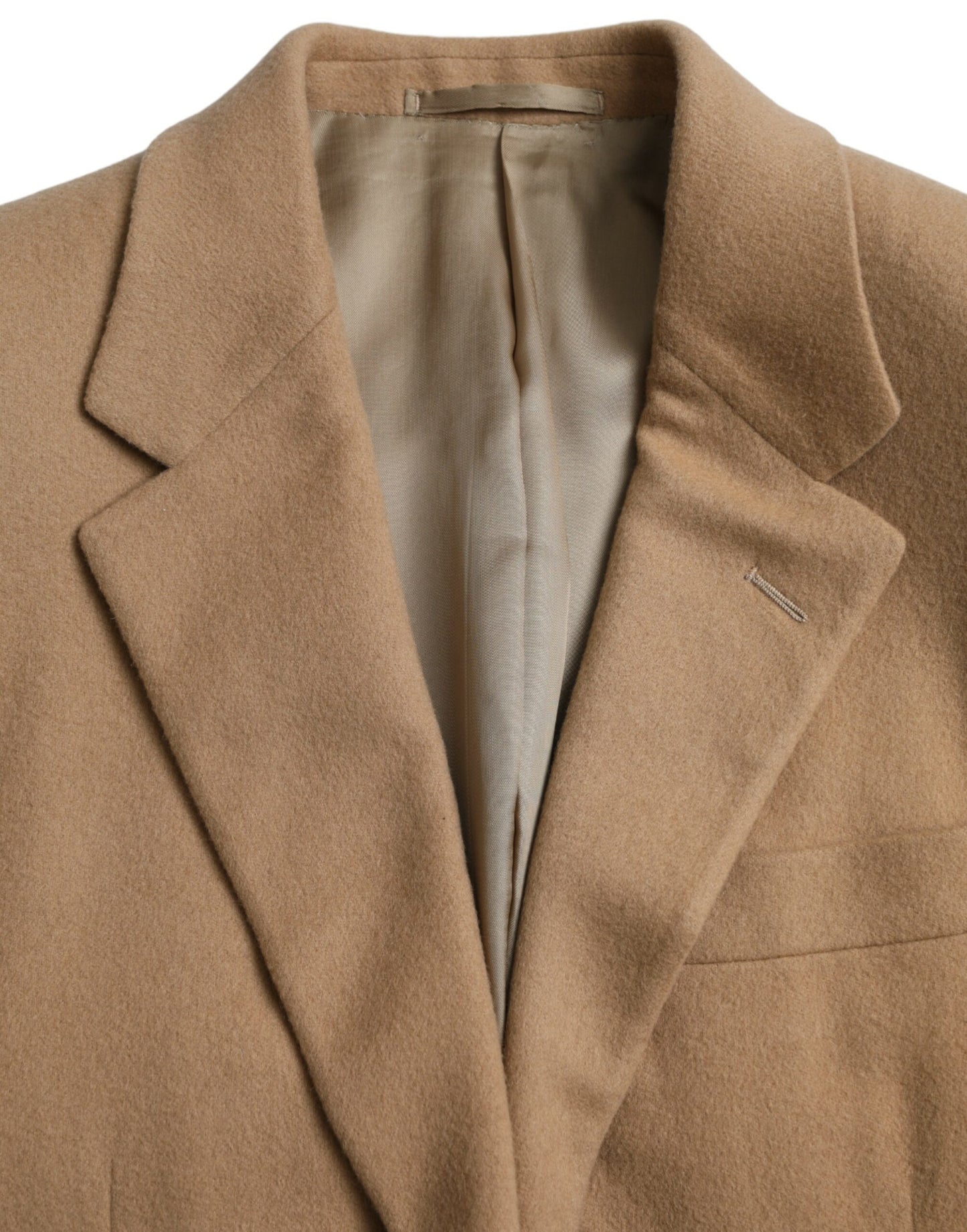 Prada Brown Cashmere 2 Piece Single Breasted Suit $16167.00 Prada Luzworld