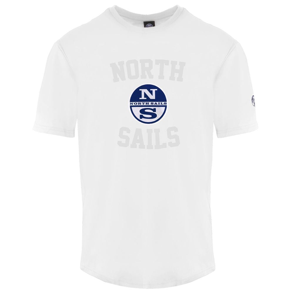 North Sails White Cotton Men T-Shirt $129.00 North Sails Luzworld