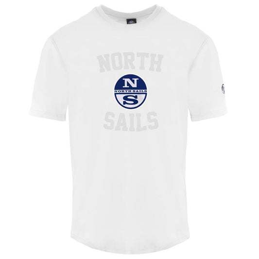 North Sails White Cotton Men T-Shirt $129.00 North Sails Luzworld
