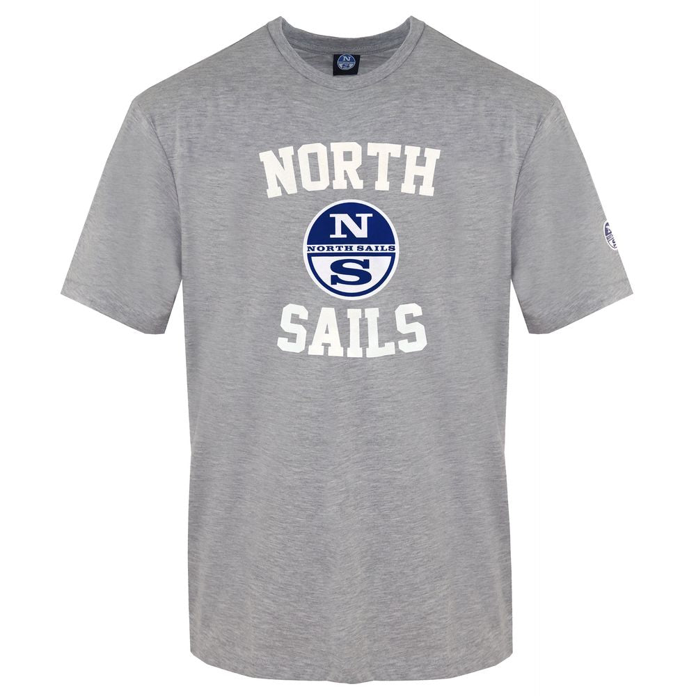 North Sails Gray Cotton Men T-Shirt $129.00 North Sails Luzworld
