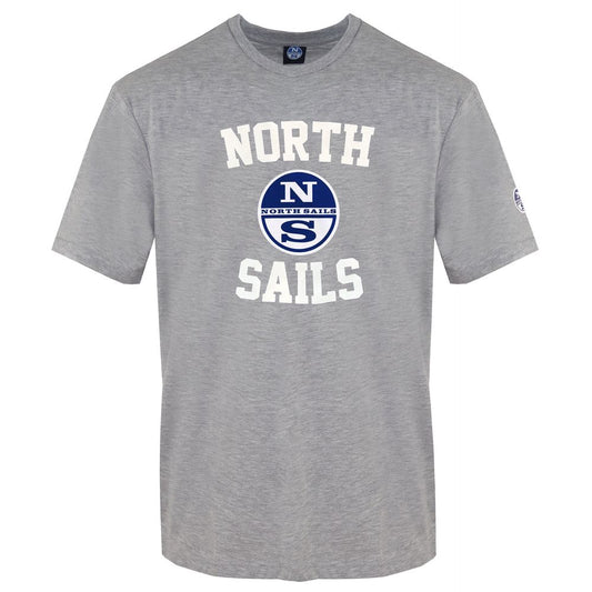 North Sails Gray Cotton Men T-Shirt $129.00 North Sails Luzworld