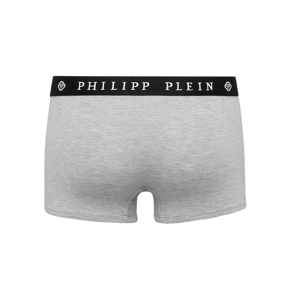 Philipp Plein Brown Cotton Men Boxer Pack $179.00 Philipp Plein Luzworld