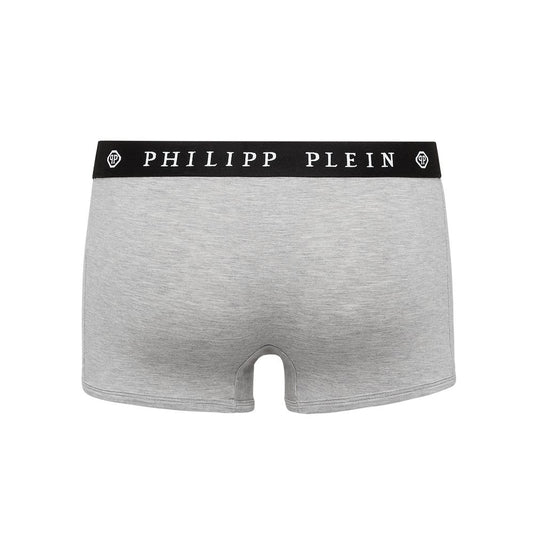 Philipp Plein Brown Cotton Men Boxer Pack $179.00 Philipp Plein Luzworld