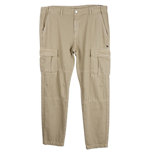 Comme Des Fuckdown Beige Cotton Men Pants $501.00 Comme Des Fuckdown Luzworld