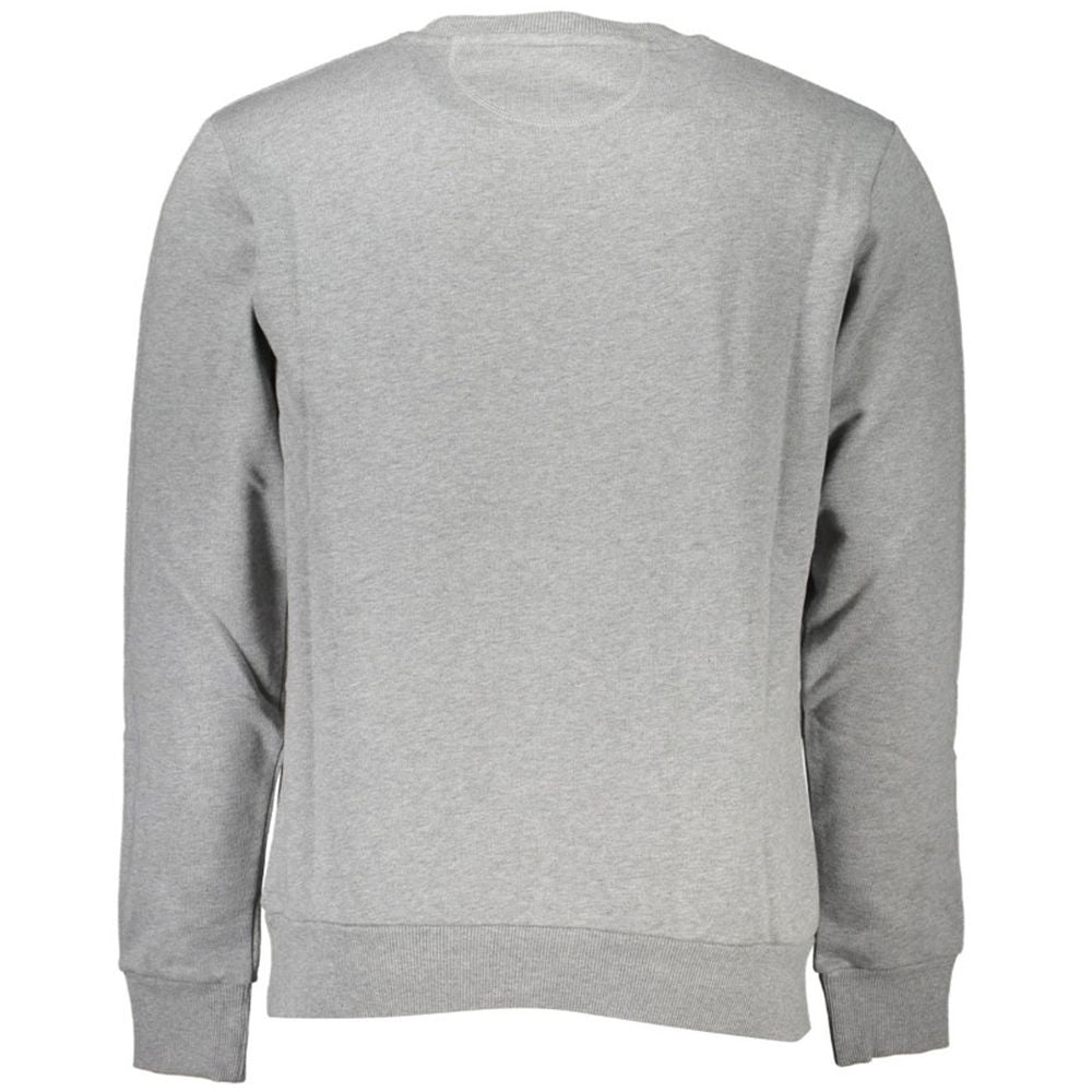 La Martina Gray Cotton Men's Crewneck Sweater $217.00 La Martina Luzworld