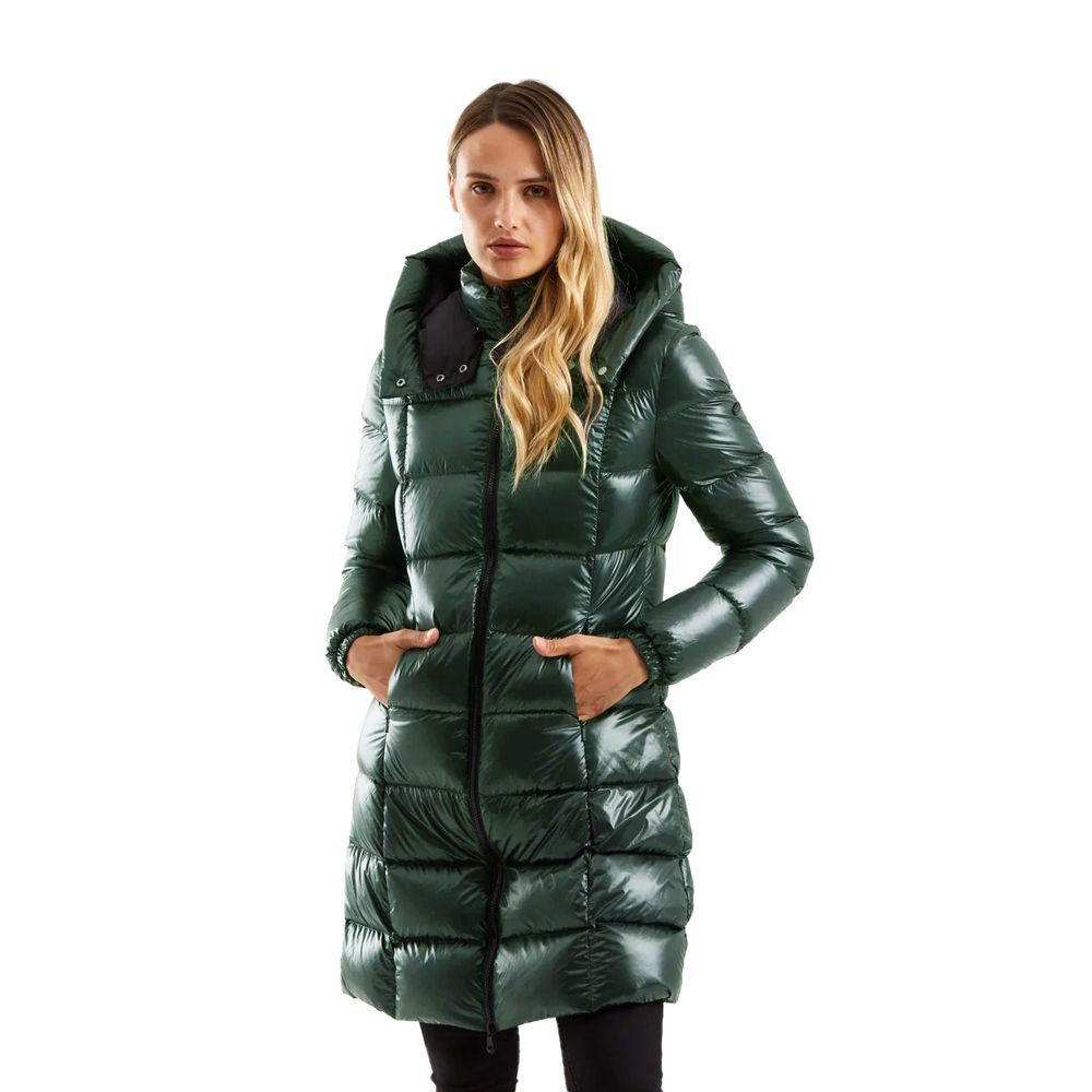 Refrigiwear Green Polyester Women Jacket $689.00 Refrigiwear Luzworld