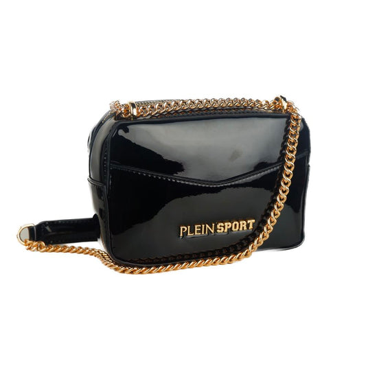 Plein Sport Black Polyethylene Women Crossbody Bag $297.00 Plein Sport Luzworld