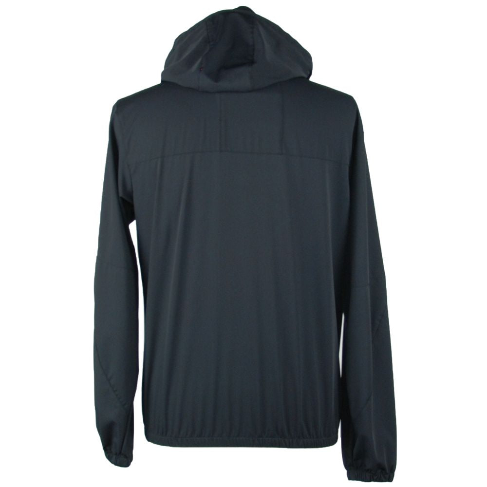 Emilio Romanelli Black Polyester Men's Jacket $547.00 Emilio Romanelli Luzworld