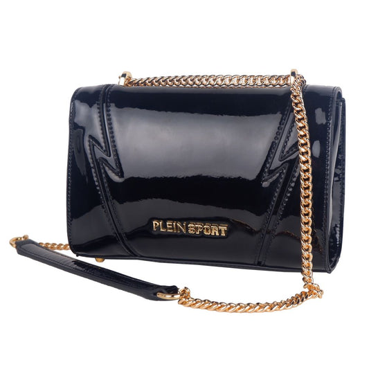 Plein Sport Black Polyethylene Women Crossbody Bag $279.00 Plein Sport Luzworld