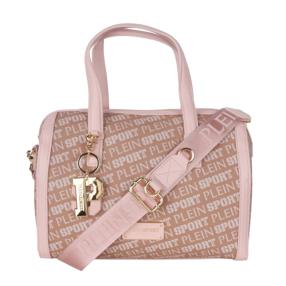 Plein Sport Pink Polyamide Women Crossbody Bag $314.00 Plein Sport Luzworld