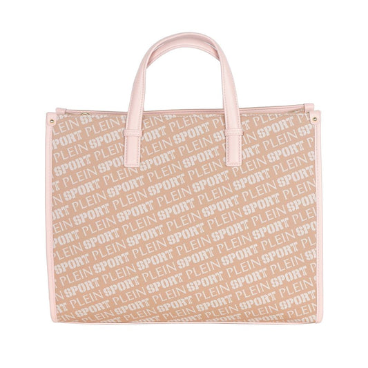 Plein Sport Pink Polyamide Women Shoulder Bag $314.00 Plein Sport Luzworld