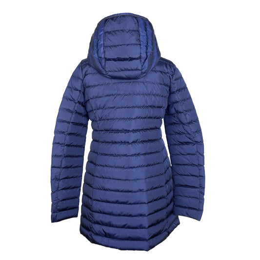 Add Elegant Blue Down Puffer Jacket with Hood $793.00 Add Luzworld