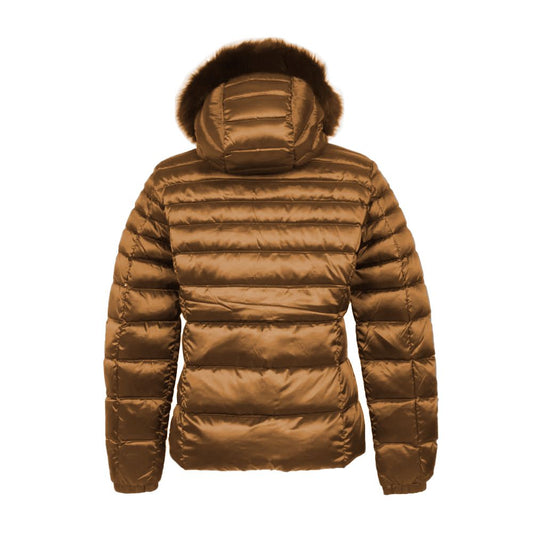 Refrigiwear Brown Polyamide Women's Jacket $682.00 Refrigiwear Luzworld