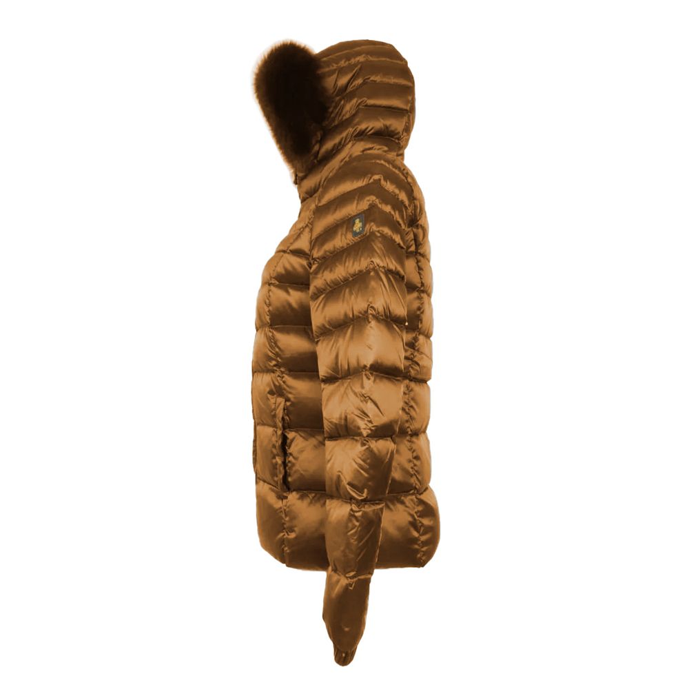 Refrigiwear Brown Polyamide Women's Jacket $682.00 Refrigiwear Luzworld