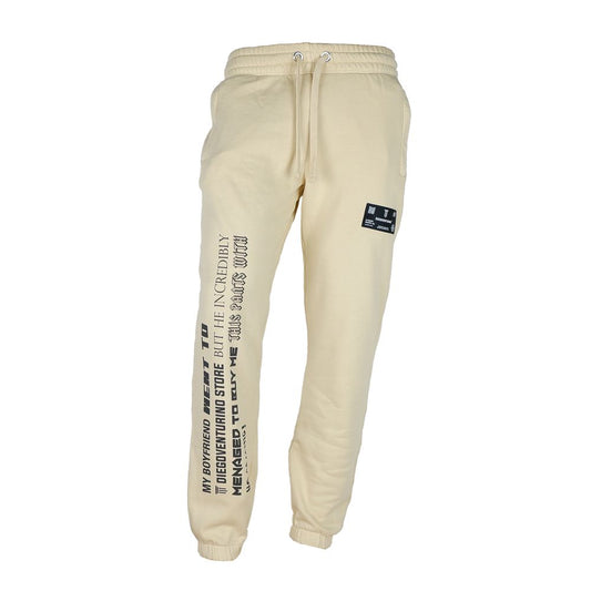 Diego Venturino Beige Cotton Men's Track Trouser $573.00 Diego Venturino Luzworld