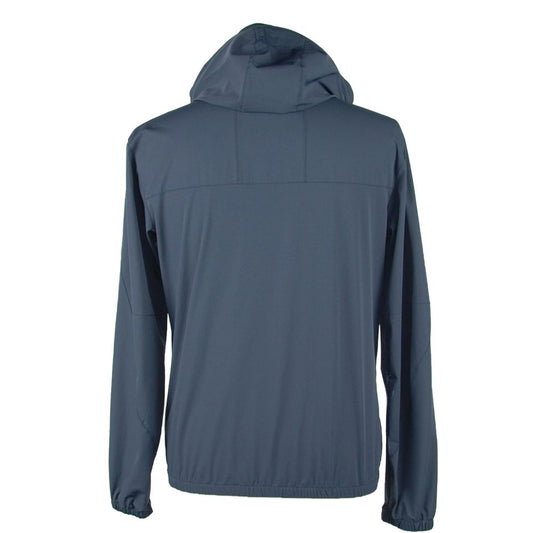 Emilio Romanelli Blue Synthetic Men Jacket $547.00 Emilio Romanelli Luzworld