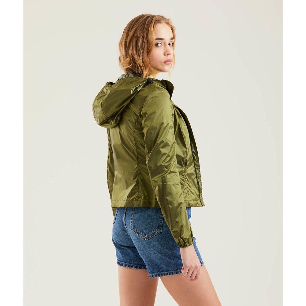Refrigiwear Green Polyamide Women Jacket $341.00 Refrigiwear Luzworld