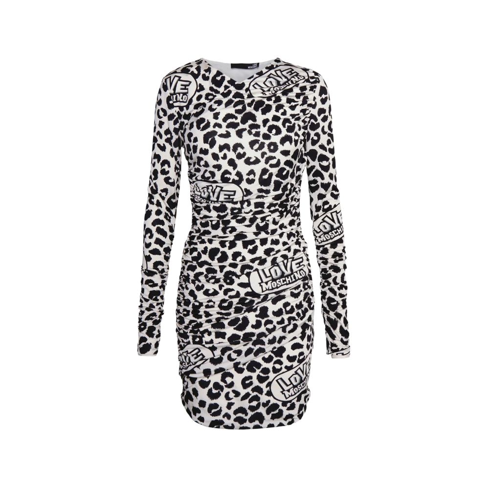 Love Moschino White Viscose Women Dress $610.00 Love Moschino Luzworld