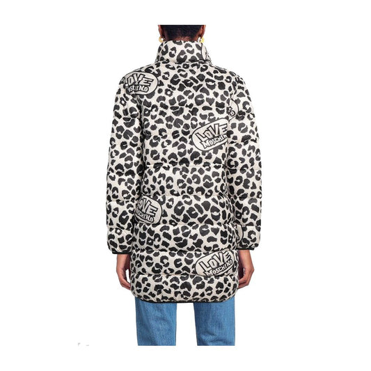 Love Moschino Chic Leopard Print Down Jacket $758.00 Love Moschino Luzworld