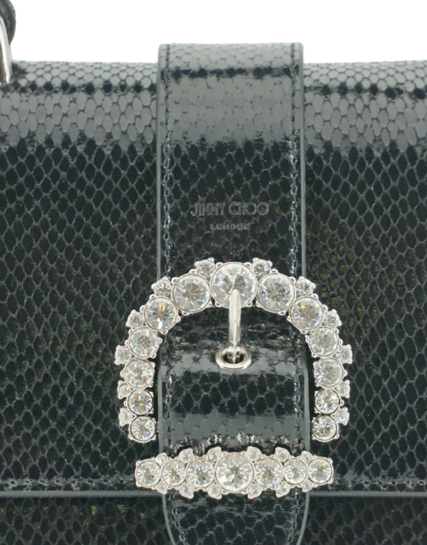 Jimmy Choo Black Leather Top Handle Shoulder Bag $2967.00 Jimmy Choo Luzworld