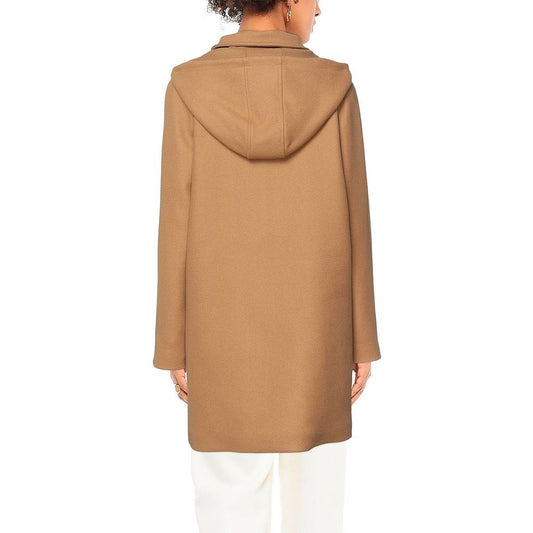 Love Moschino Brown Wool Women Coat $1135.00 Love Moschino Luzworld