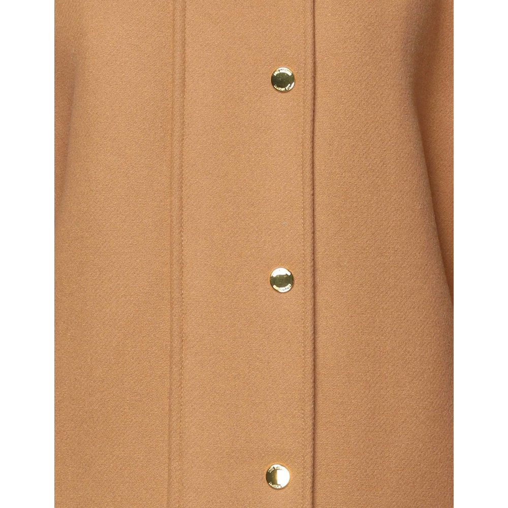 Love Moschino Brown Wool Women Coat $1135.00 Love Moschino Luzworld