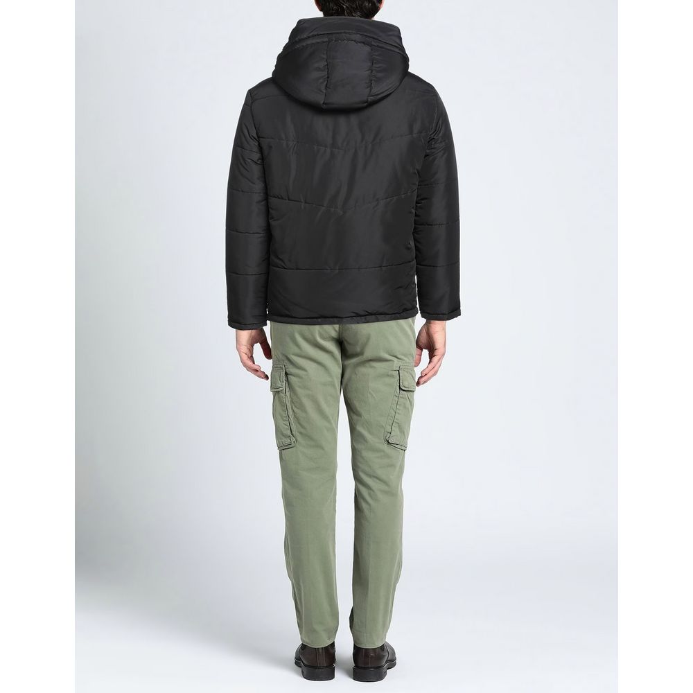 Aquascutum Black Polyamide Men's Jacket $1718.00 Aquascutum Luzworld