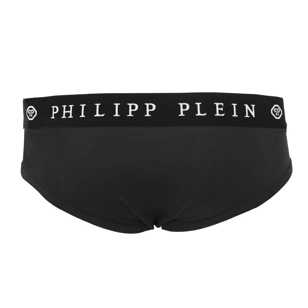 Philipp Plein Black Cotton Men Boxer Short Pack $156.00 Philipp Plein Luzworld