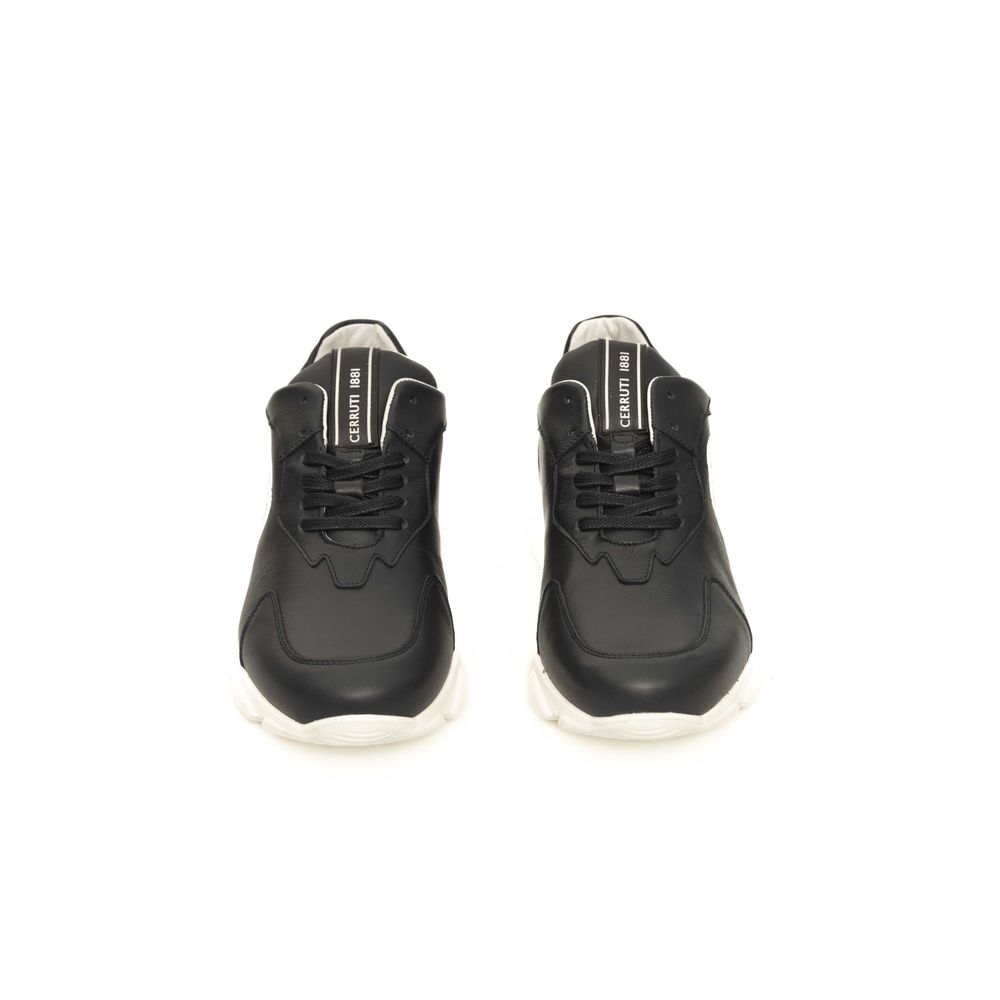 Cerruti 1881 Blue Leather Men Sneaker $827.00 Cerruti 1881 Luzworld