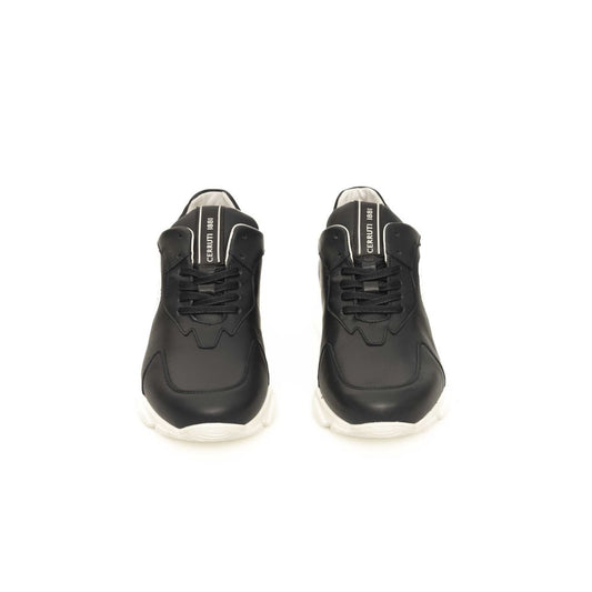 Cerruti 1881 Blue Leather Men Sneaker $827.00 Cerruti 1881 Luzworld