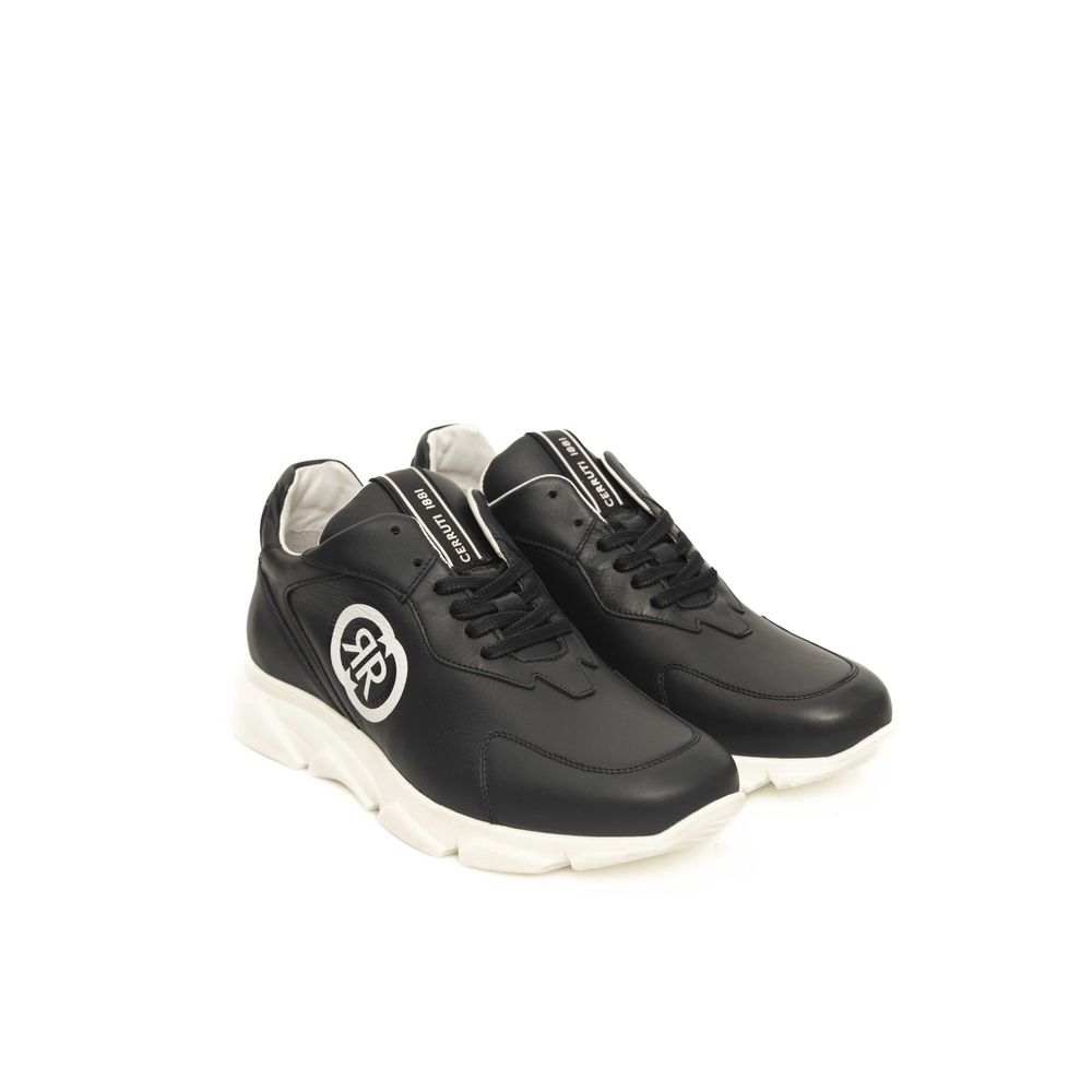 Cerruti 1881 Blue Leather Men Sneaker $827.00 Cerruti 1881 Luzworld