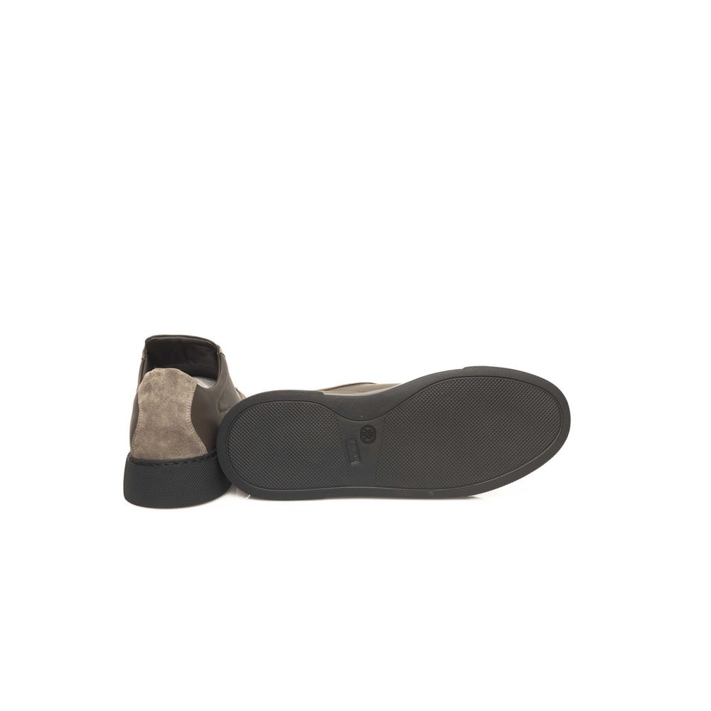 Cerruti 1881 Beige Leather Men Sneaker $744.00 Cerruti 1881 Luzworld