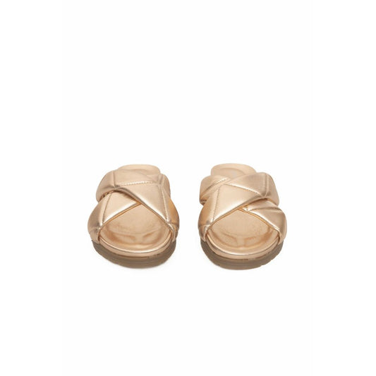 Cerruti 1881 Beige Lambskin Women Sandal $607.00 Cerruti 1881 Luzworld