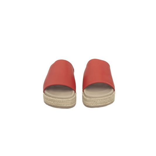 Cerruti 1881 Red Calfskin Women Sandal $696.00 Cerruti 1881 Luzworld