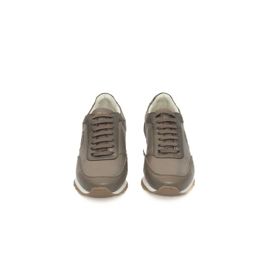 Cerruti 1881 Beige Cowhide Women Sneaker $631.00 Cerruti 1881 Luzworld
