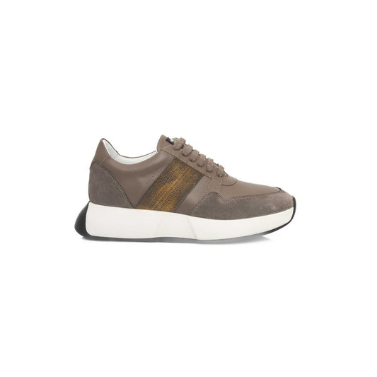 Cerruti 1881 Beige Cowhide Women Sneaker $721.00 Cerruti 1881 Luzworld