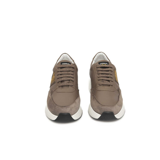 Cerruti 1881 Beige Cowhide Women Sneaker $721.00 Cerruti 1881 Luzworld
