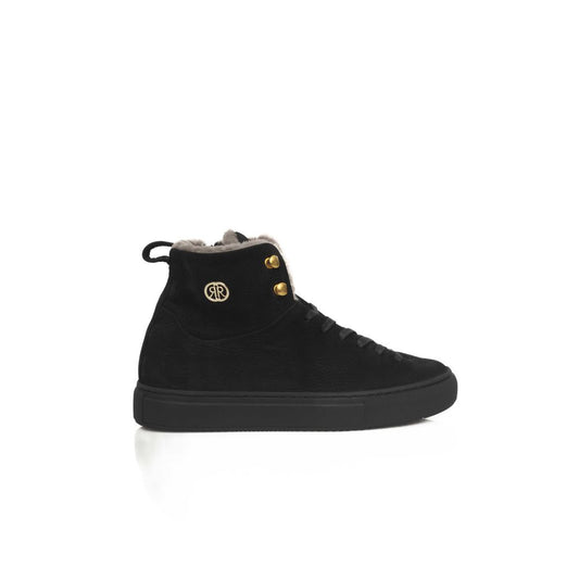Cerruti 1881 Black Cowhide Women High Sneaker $721.00 Cerruti 1881 Luzworld