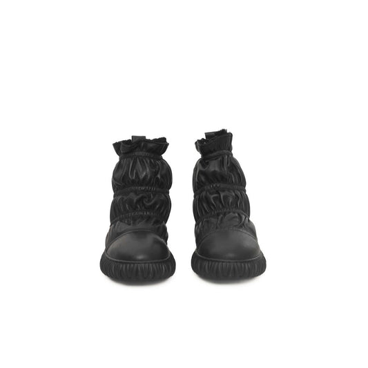 Cerruti 1881 Black Leather Women's Boot $721.00 Cerruti 1881 Luzworld