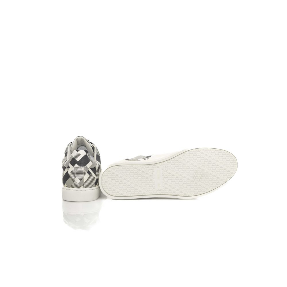 Cerruti 1881 White Calfskin Men Sneaker $589.00 Cerruti 1881 Luzworld