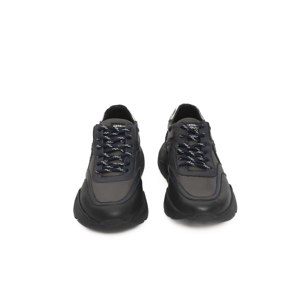 Cerruti 1881 Blue Cowhide Men Sneaker $584.00 Cerruti 1881 Luzworld
