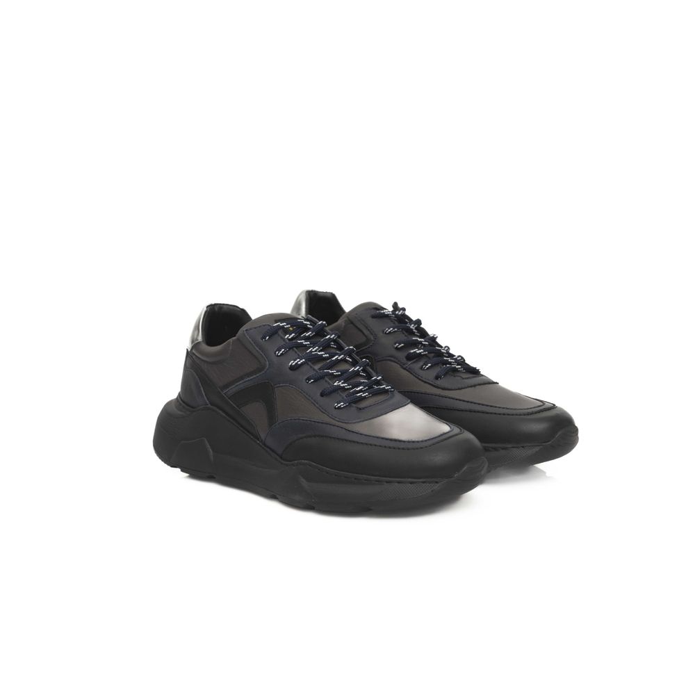 Cerruti 1881 Blue Cowhide Men Sneaker $584.00 Cerruti 1881 Luzworld