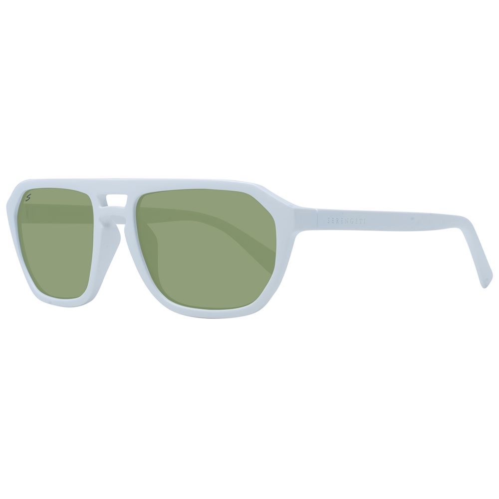 Serengeti White Men Sunglass $545.00 Serengeti Luzworld