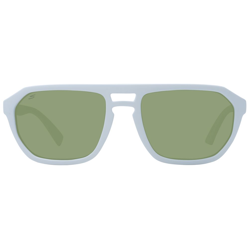 Serengeti White Men Sunglass $545.00 Serengeti Luzworld