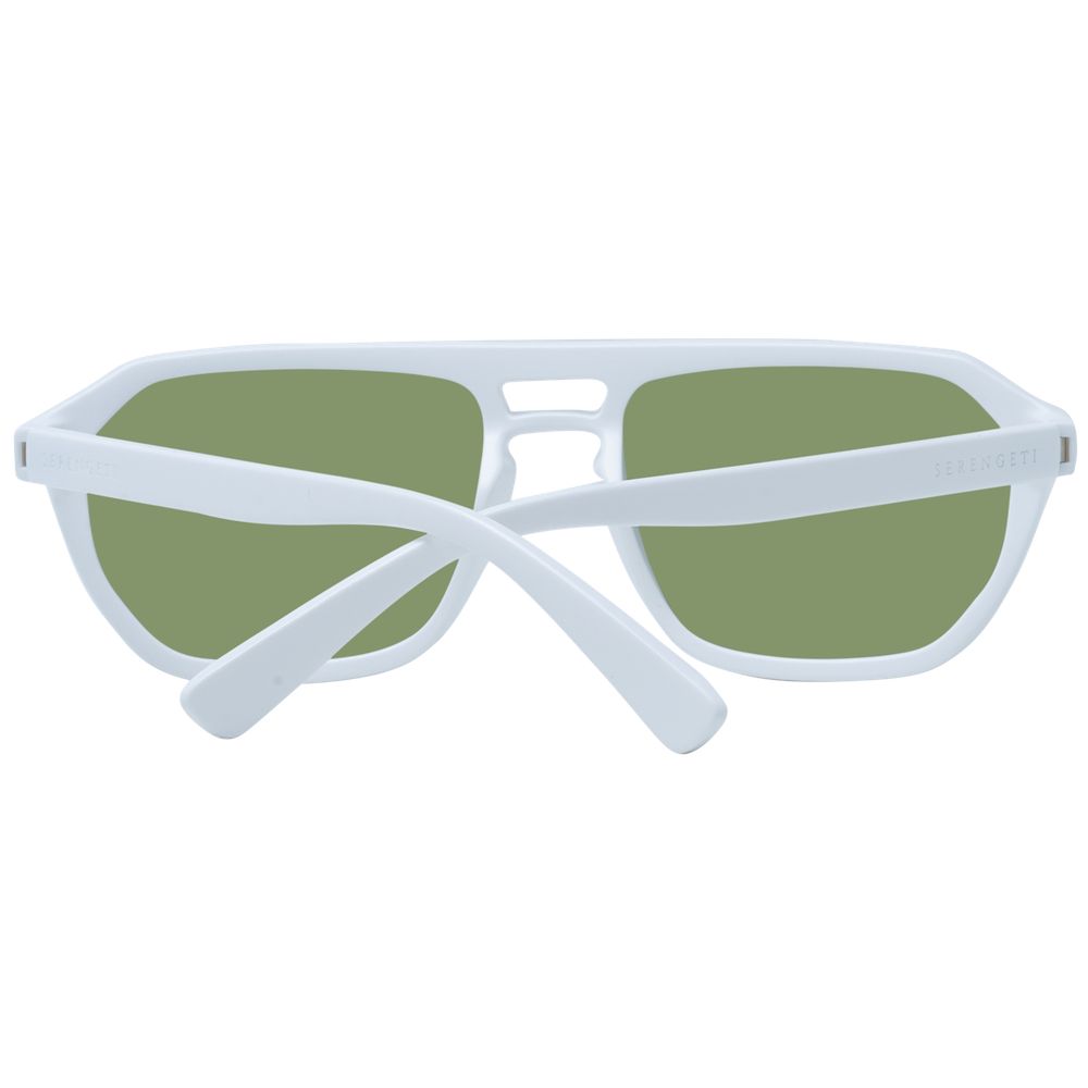 Serengeti White Men Sunglass $545.00 Serengeti Luzworld